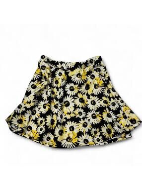 90s/Y2K Rue21 Daisy Print Mini Skirt